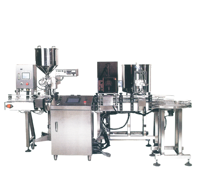 Automatic Cap Tightening Machine MJC-A1 (Connection with the filler and cap feeder)